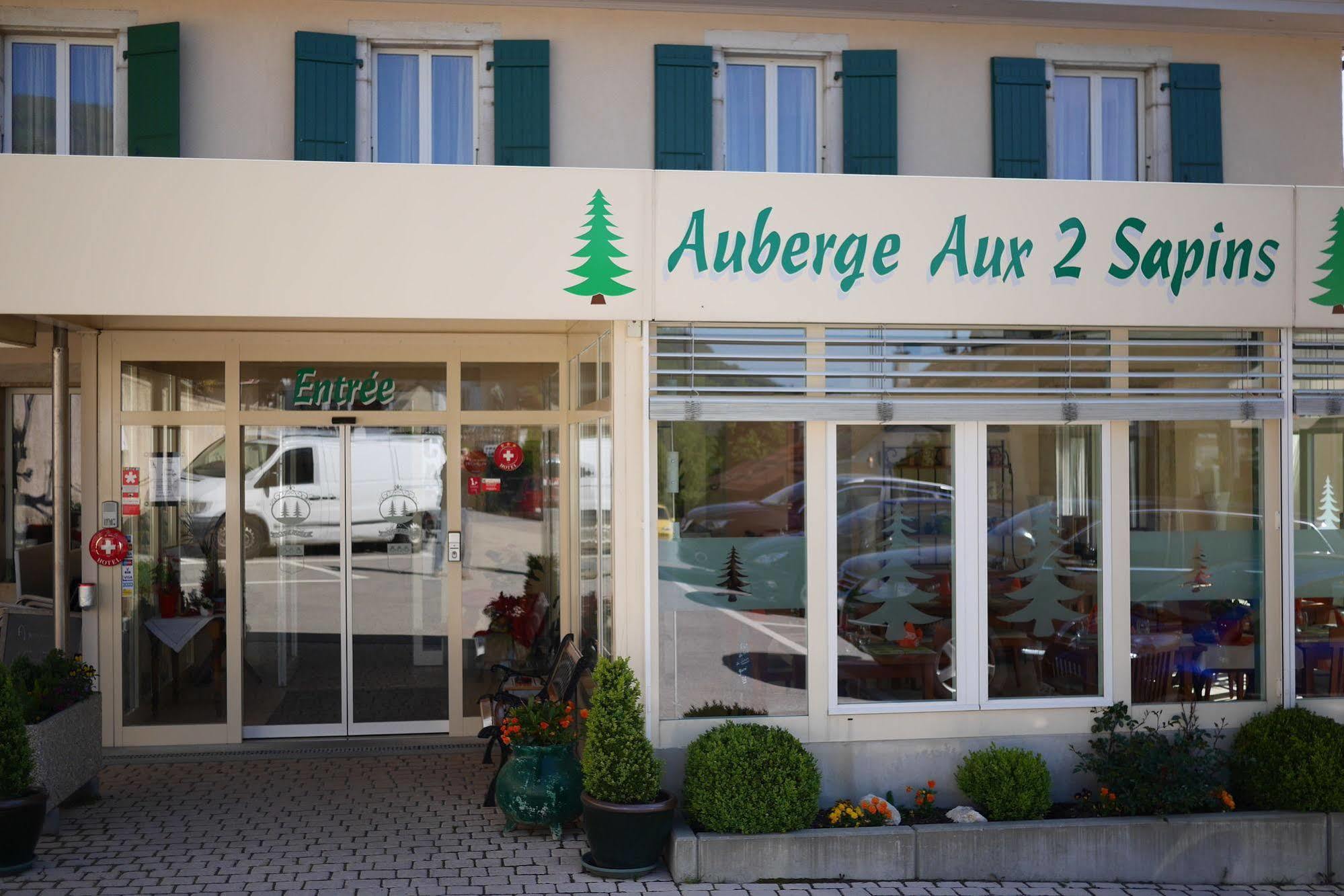 Auberge Aux Deux Sapins Montricher Eksteriør bilde